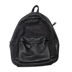 Steve Madden Nylon Mini Backpack Black Travel Bag School Adjustable Strap